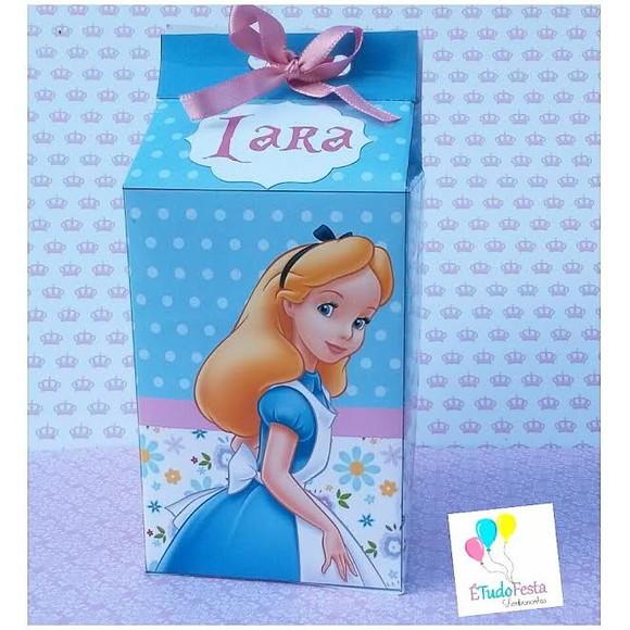 Caixinha de Milk Alice no País das Maravilhas