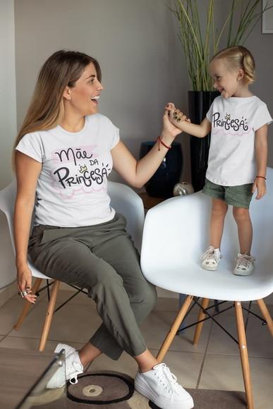Camiseta Personalizada Mãe e Filho (par)