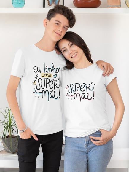 Camiseta Personalizada Mãe e Filho (par)
