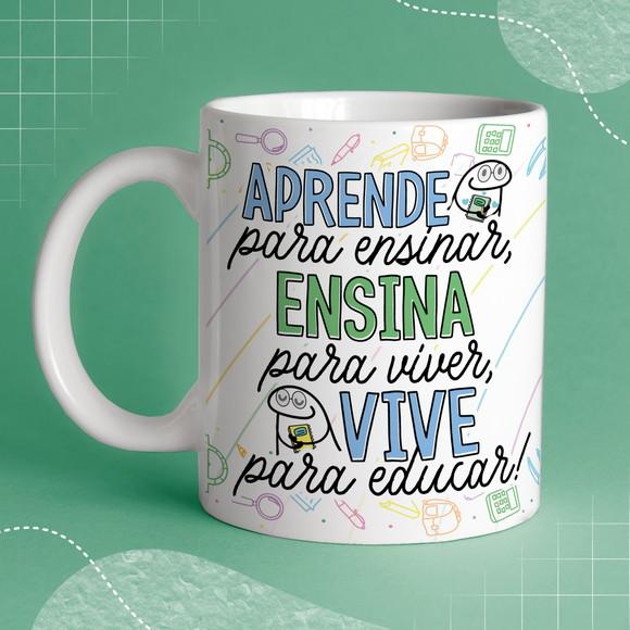 Caneca Dia dos Professores Flork