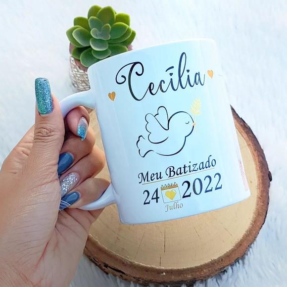 Caneca para Batizado Personalizada