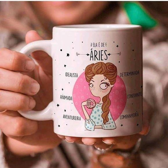 Caneca personalizada - Signo áries