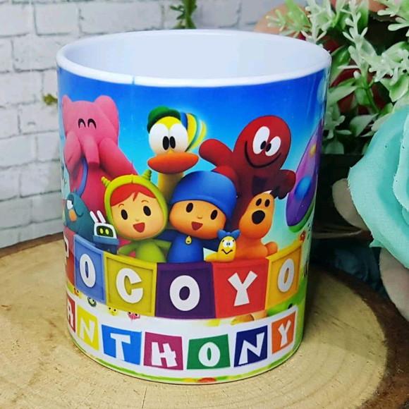 Caneca Personalizada Pocoyo - Polimero