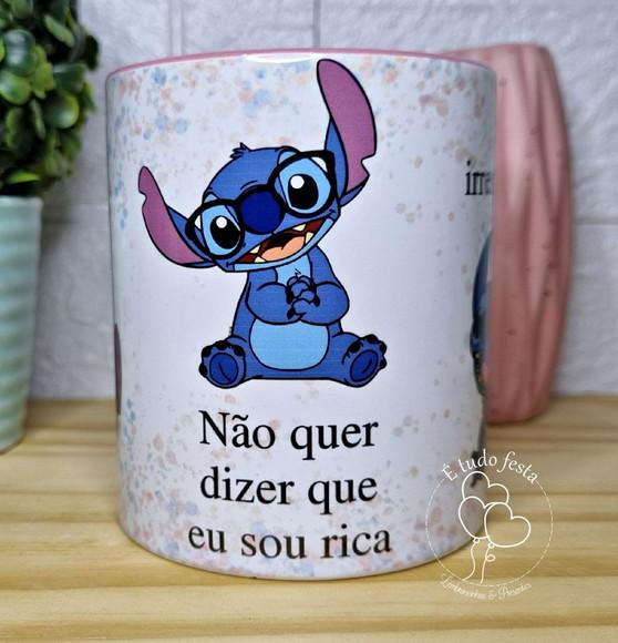 Caneca Personalizada Stitch - Irresponsavel