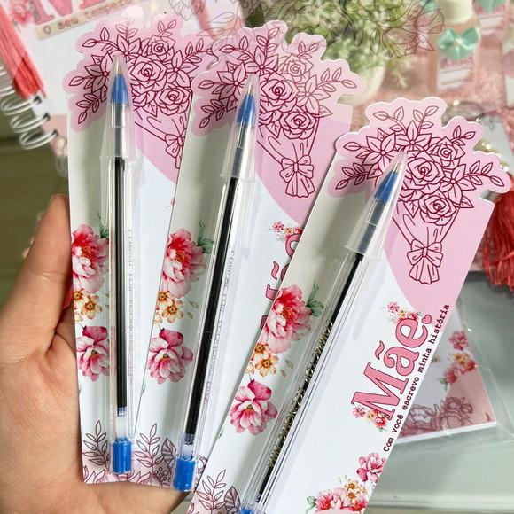 Caneta na Tag Personalizada - Dia das Mães