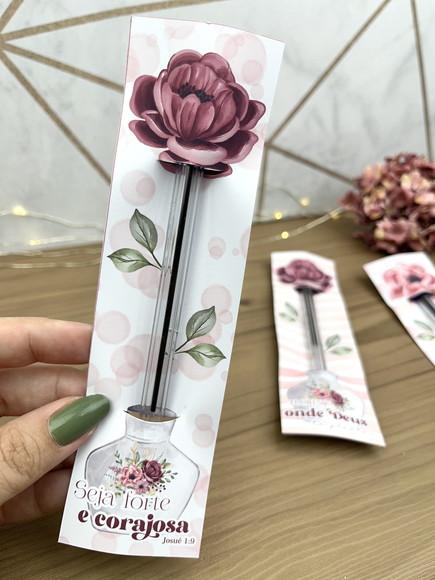 Caneta na Tag Personalizada Mulher Virtuosa