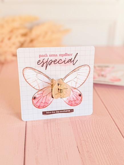 Card com Presilia Dia da Mulher