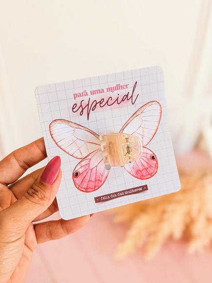 Card com Presilia Dia da Mulher