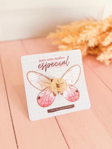 Card com Presilia Dia da Mulher