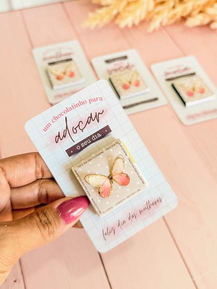 Card com Tablet Cacau Show 5g- Dia da Mulher