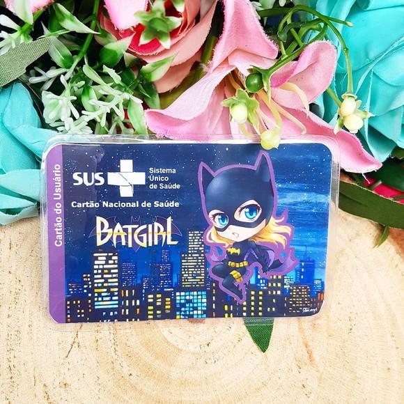 Cartão do sus personalizado - Batgirl