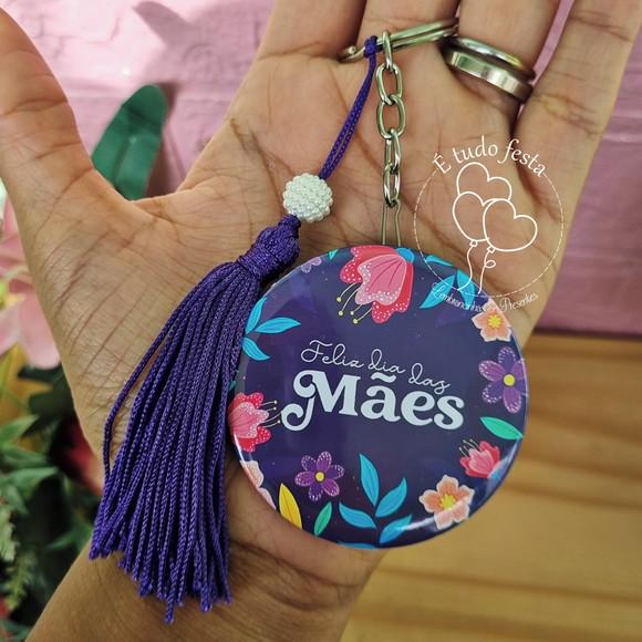 Chaveiro Espelho - Dia das Mães