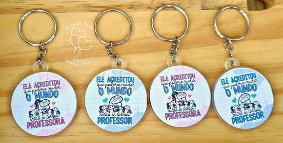 Chaveiro Espelho Dia dos Professores