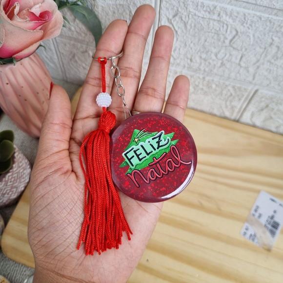 Chaveiro Espelho Natal
