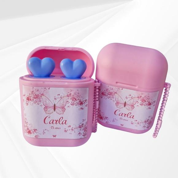 Chaveiro Gloss com Caixa Fone Personalizado 15 Anos