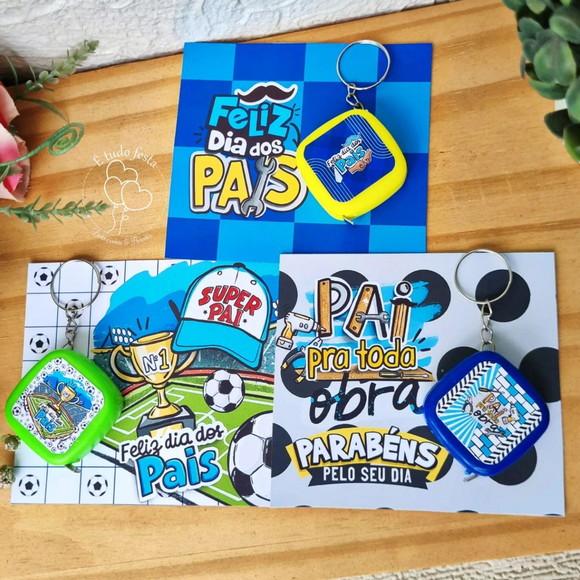 Chaveiro Trena Personalizado para Brinde - Dia dos Pais