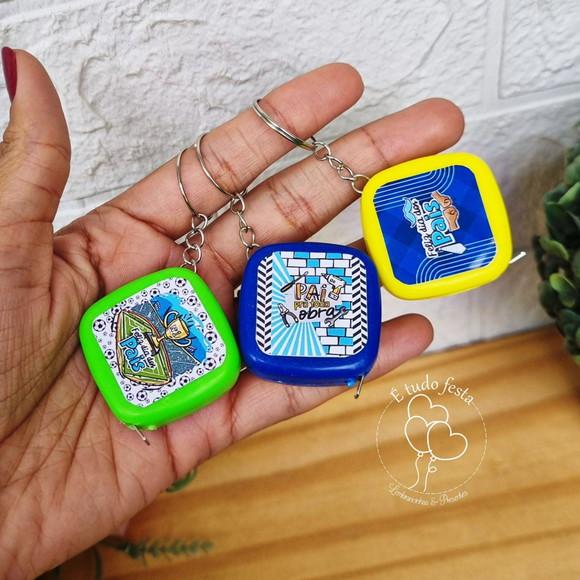Chaveiro Trena Personalizado para Brinde - Dia dos Pais
