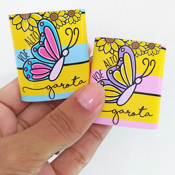 Chicletes Personalizados com Caixinha - Dia das Mulheres