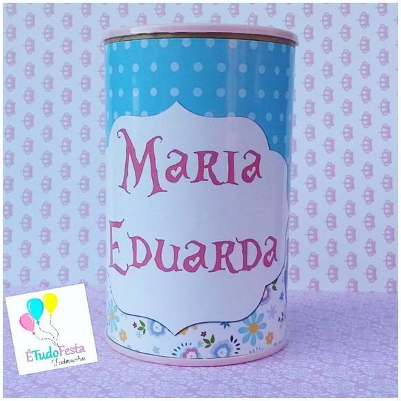 Cofrinho Personalizado Alice no País das Maravilhas