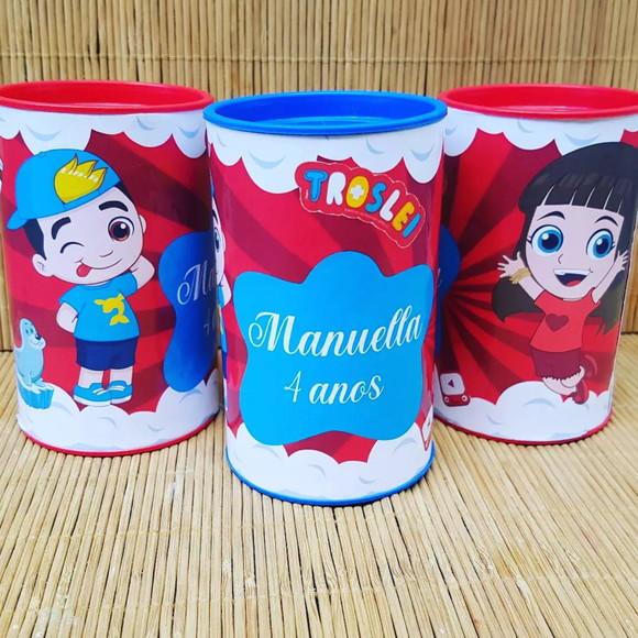 Cofrinho Personalizado Luccas Neto e Gi