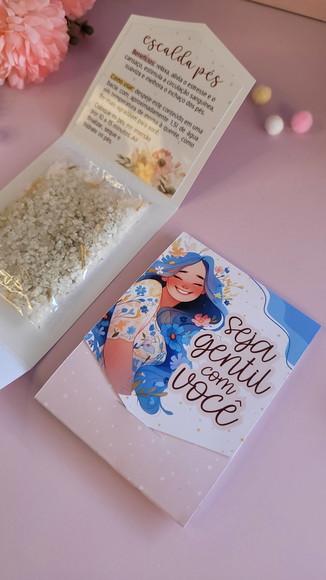 Escalda Pés Personalizados Dia Internacional da Mulher