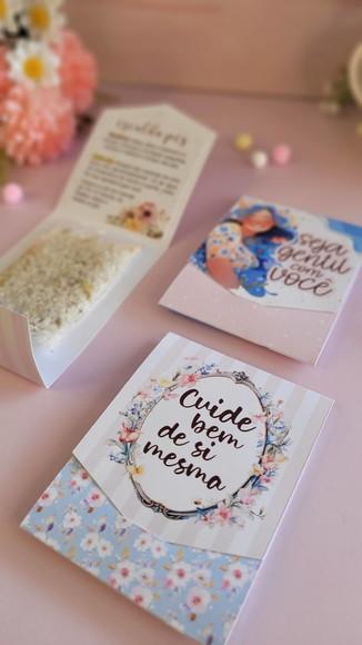 Escalda Pés Personalizados Dia Internacional da Mulher
