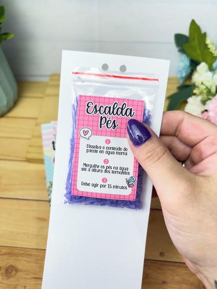 Escalda Pés Personalizados Dia Internacional da Mulher