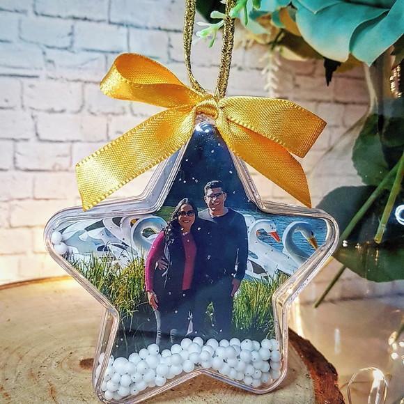Estrela de Natal Personalizadas com Foto
