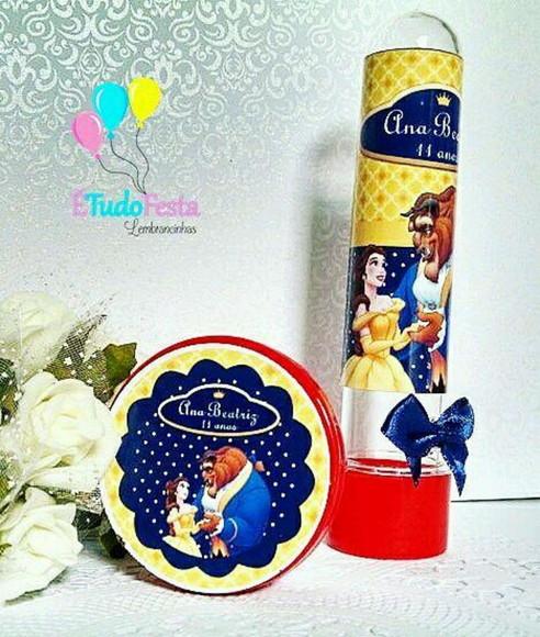 Kit a Bela e a Fera Personalizado 20 Peças