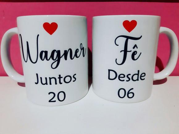 Kit Caneca para Casal Personalizada