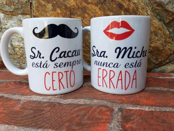 Kit Caneca Personalizada para Casal