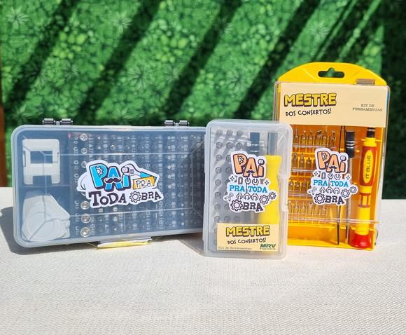 Kit Chave de Fenda Dia dos Pais Personalizada