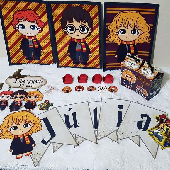 Kit Festa em Casa - Harry Potter