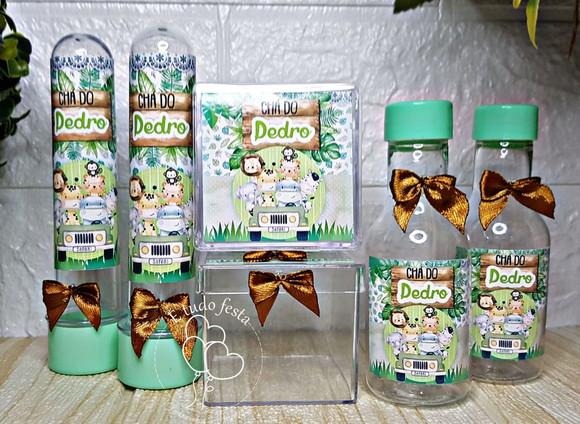 Kit Festa Infantil Safari 60 Peças