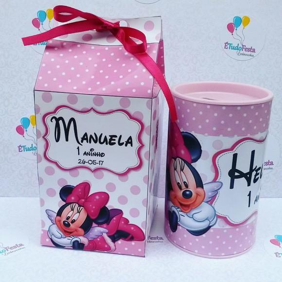 Kit Minnie Mouse Rosa 40 Peças