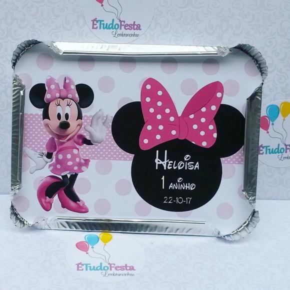 Kit Minnie Rosa 40 Peças