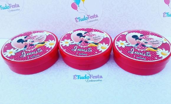 Kit Minnie Vermelha 40 Peças