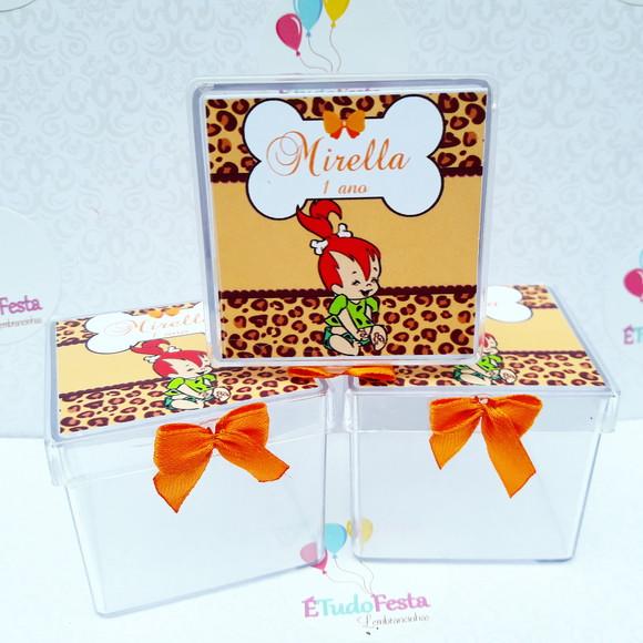 Kit Pedrita Personalizado - Laranja e Marrom 60 Peças