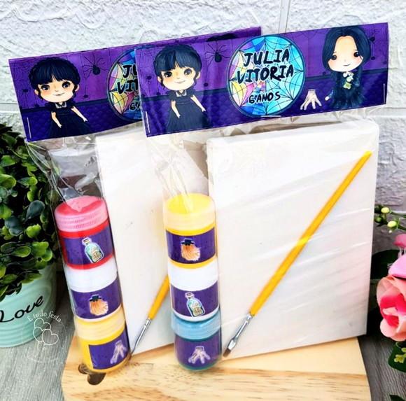 Kit Pintura em Tela - Wandinha