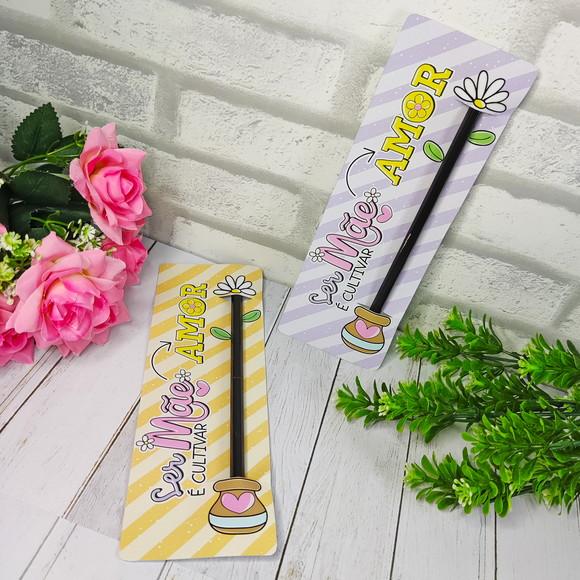 Lápis na Tag Personalizado Dia das Mães