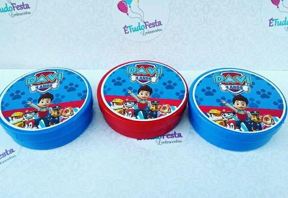 Latinha Personalizada Patrulha Canina