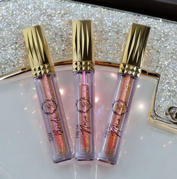 Lip Gloss de Luxo com Nome Individual para Casamento
