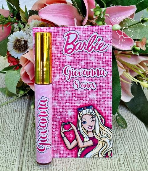 Lip Gloss Labial Barbie Personalizado