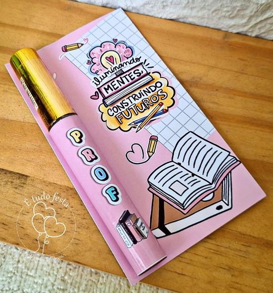 Lip Gloss Labial Personalizado Dia dos Professores