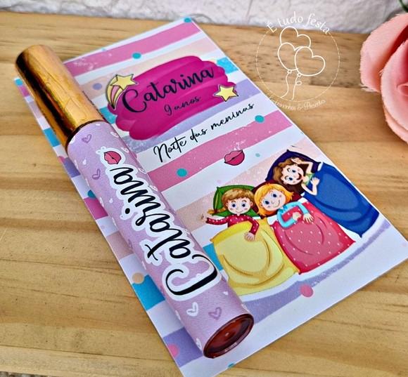 Lip Gloss Labial Personalizado Festa do Pijama
