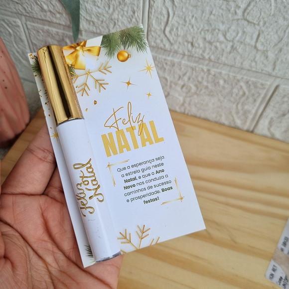 Lip Gloss Labial Personalizado Natal