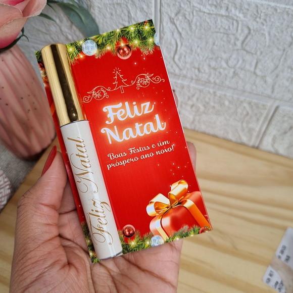 Lip Gloss Labial Personalizado Natal
