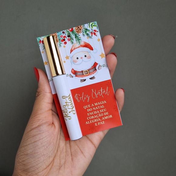 Lip Gloss Labial Personalizado Natal