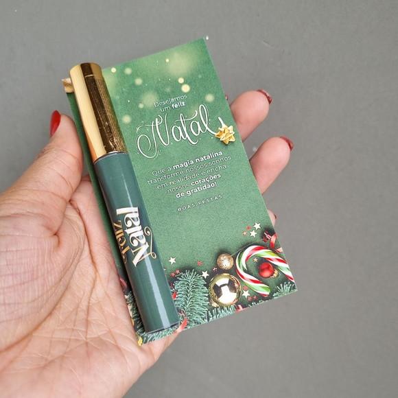 Lip Gloss Labial Personalizado Natal