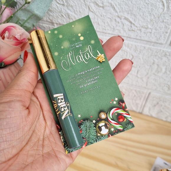 Lip Gloss Labial Personalizado Natal